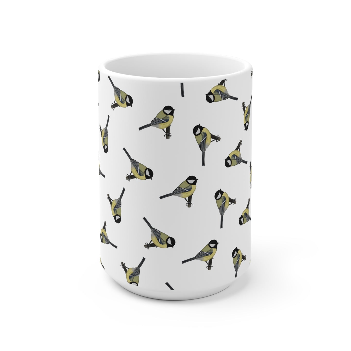 Kohlmeise Tasse – 11 oz, 11oz