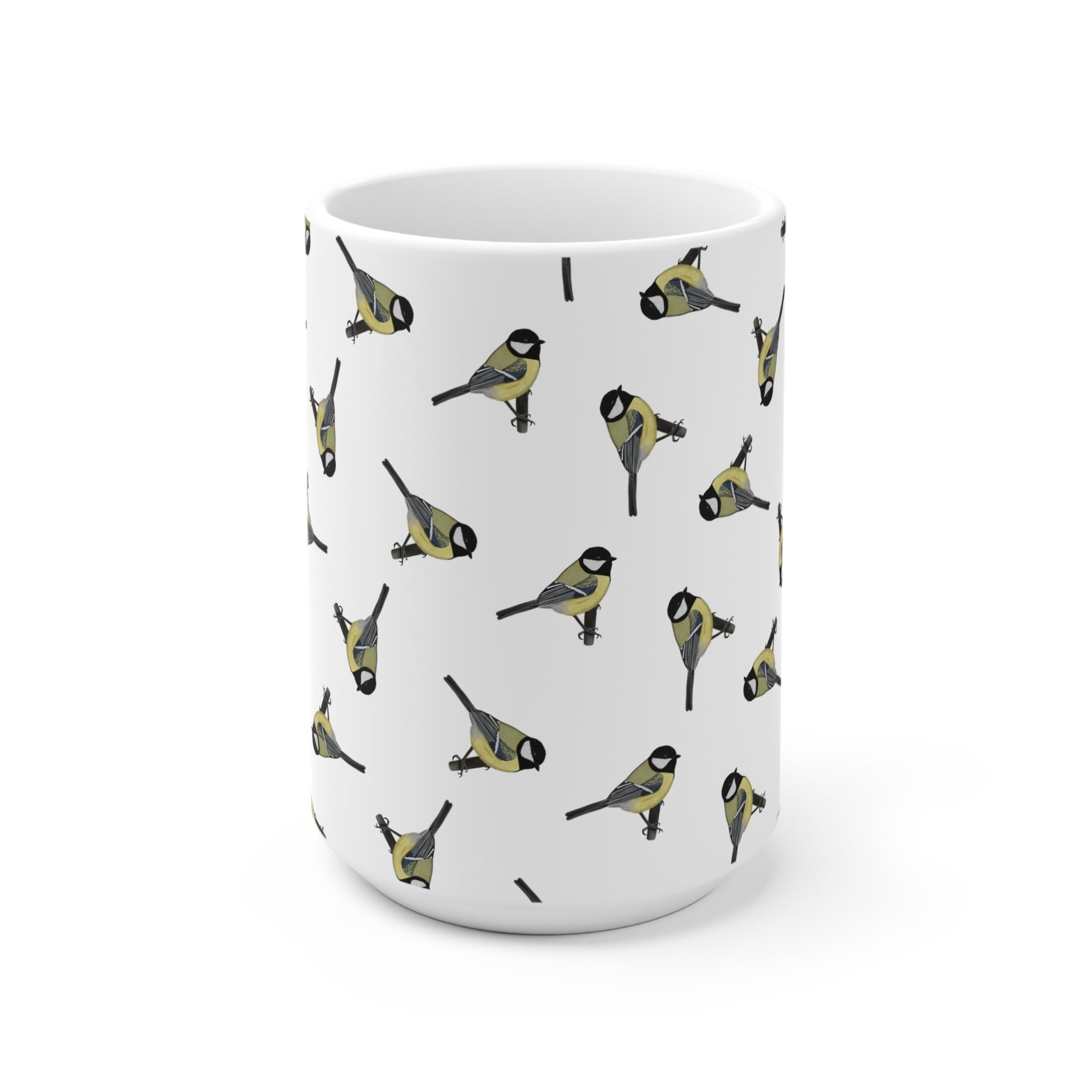 Kohlmeise Tasse – 11 oz, 11oz