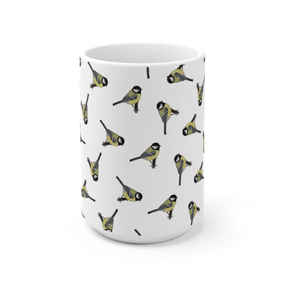 Kohlmeise Tasse – 11 oz, 11oz