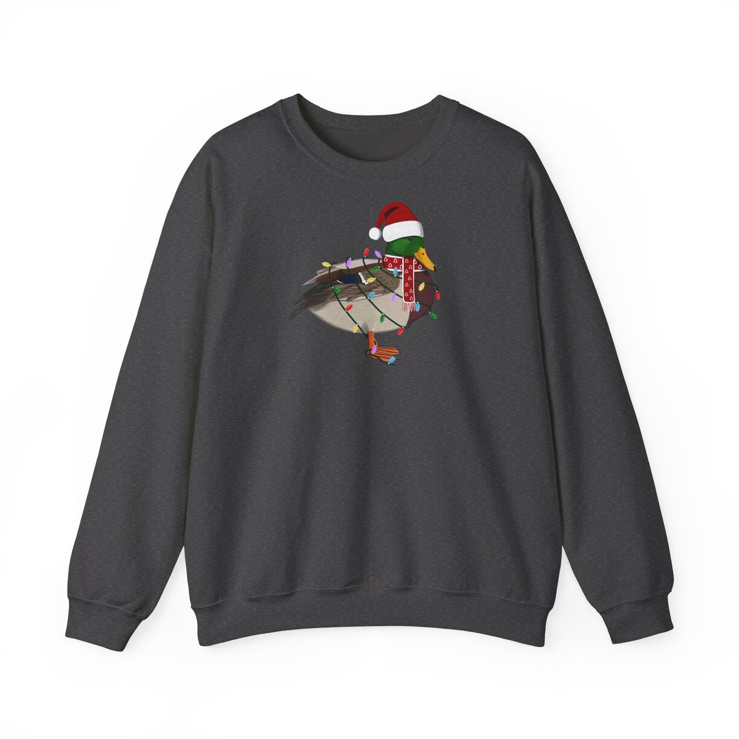 Ente Weihnachts-Sweatshirt | Unisex Vogel Sweater für Vogelfreunde & Vogelbeobachter
