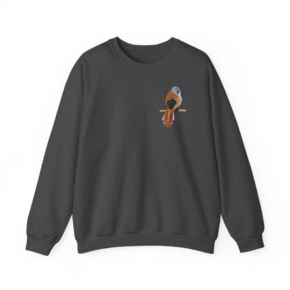 Bartmeise Vogel Sweatshirt für Naturfreunde und Vogelbeobachter