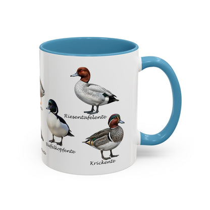 Tasse mit Entenarten: in Black
