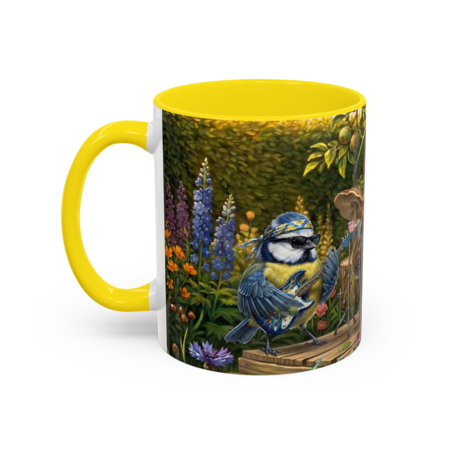 Das große Gartenkonzert Tasse – Accent Coffee Mug, band