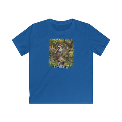 Specht Kinder T-Shirt – bird guitar, birthday shirt