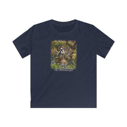 Specht Kinder T-Shirt in Black