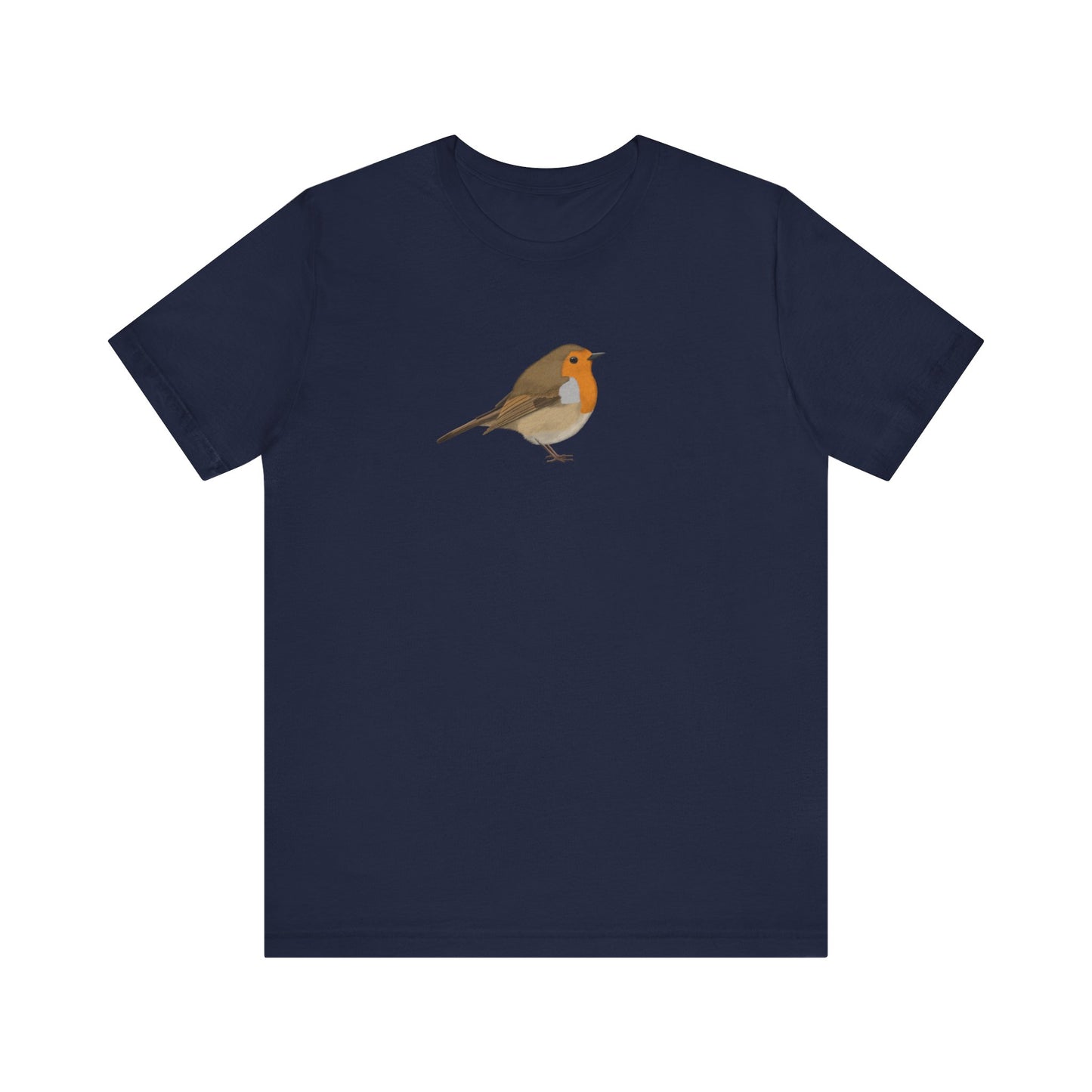 Rotkehlchen Vogel T-Shirt für Vogelfreunde und Vogelbeobachter