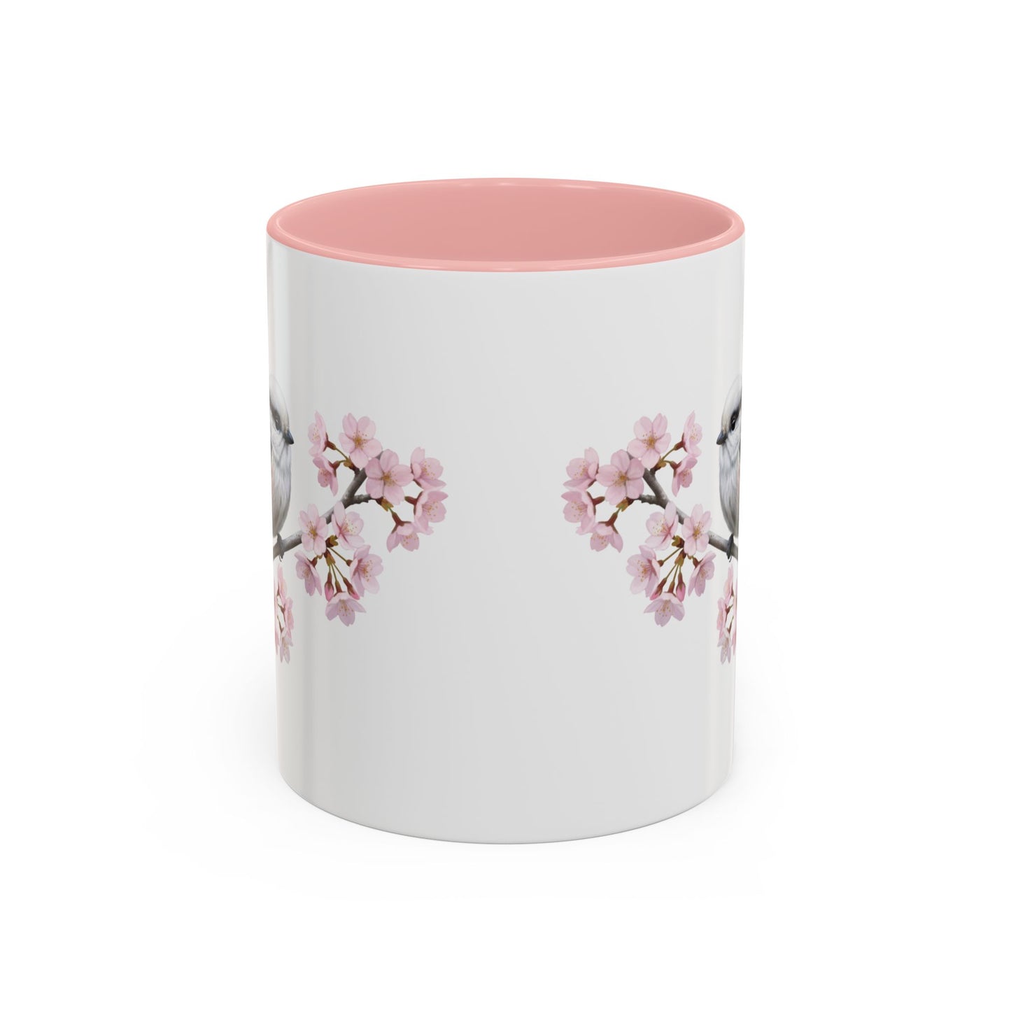 Schwanzmeise Tasse – Accent Coffee Mug, Birds Design