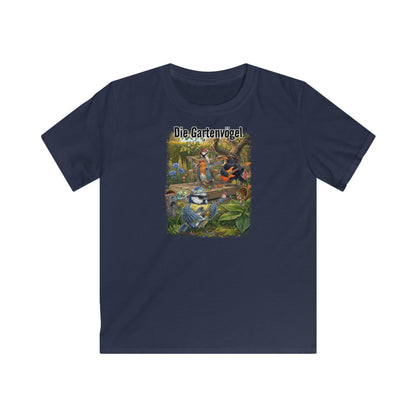 Blaumeise Kinder T-Shirt in Black