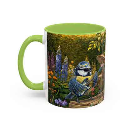 Das große Gartenkonzert Tasse – Accent Coffee Mug und band Stil