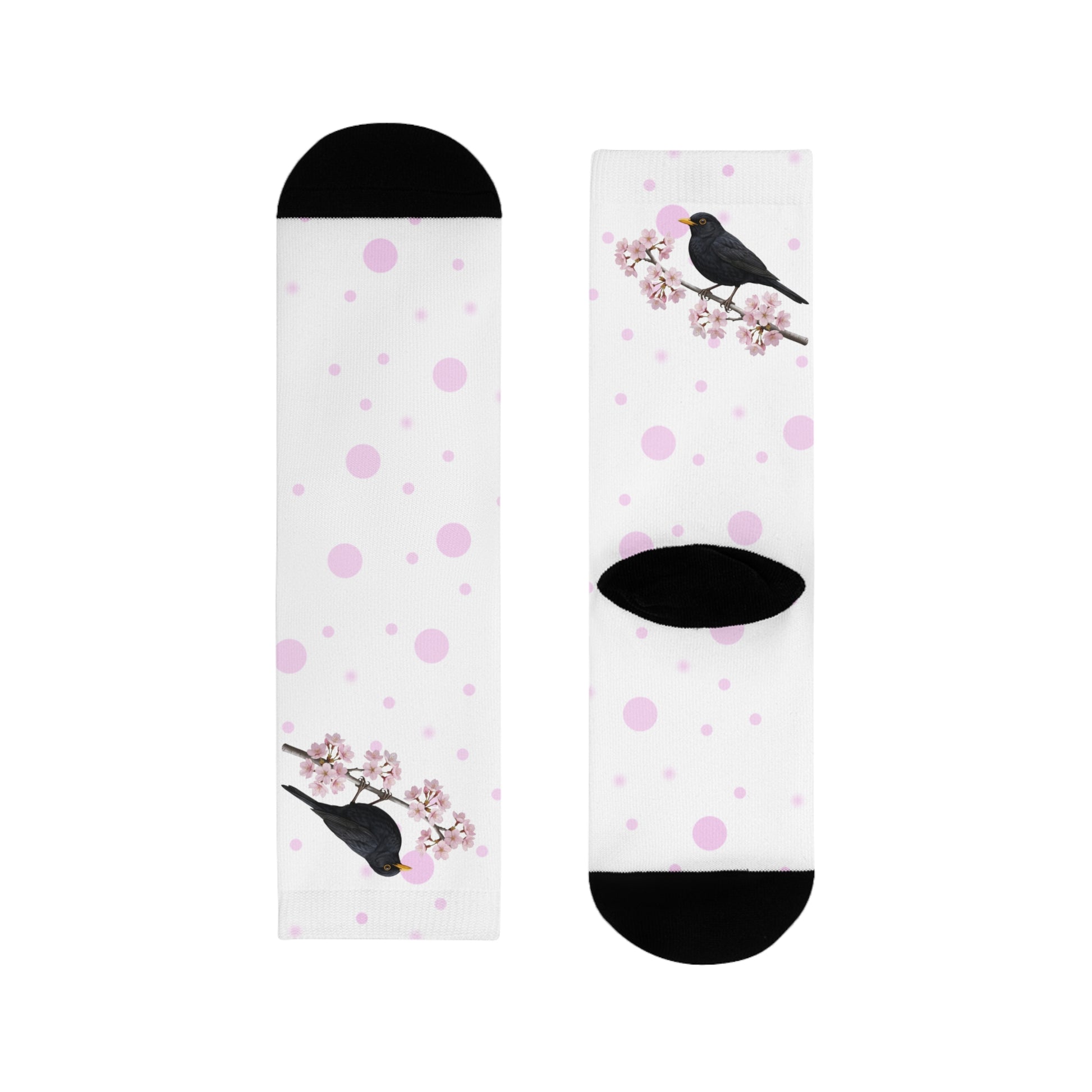 Amsel Socken mit Accessories Hintergrund