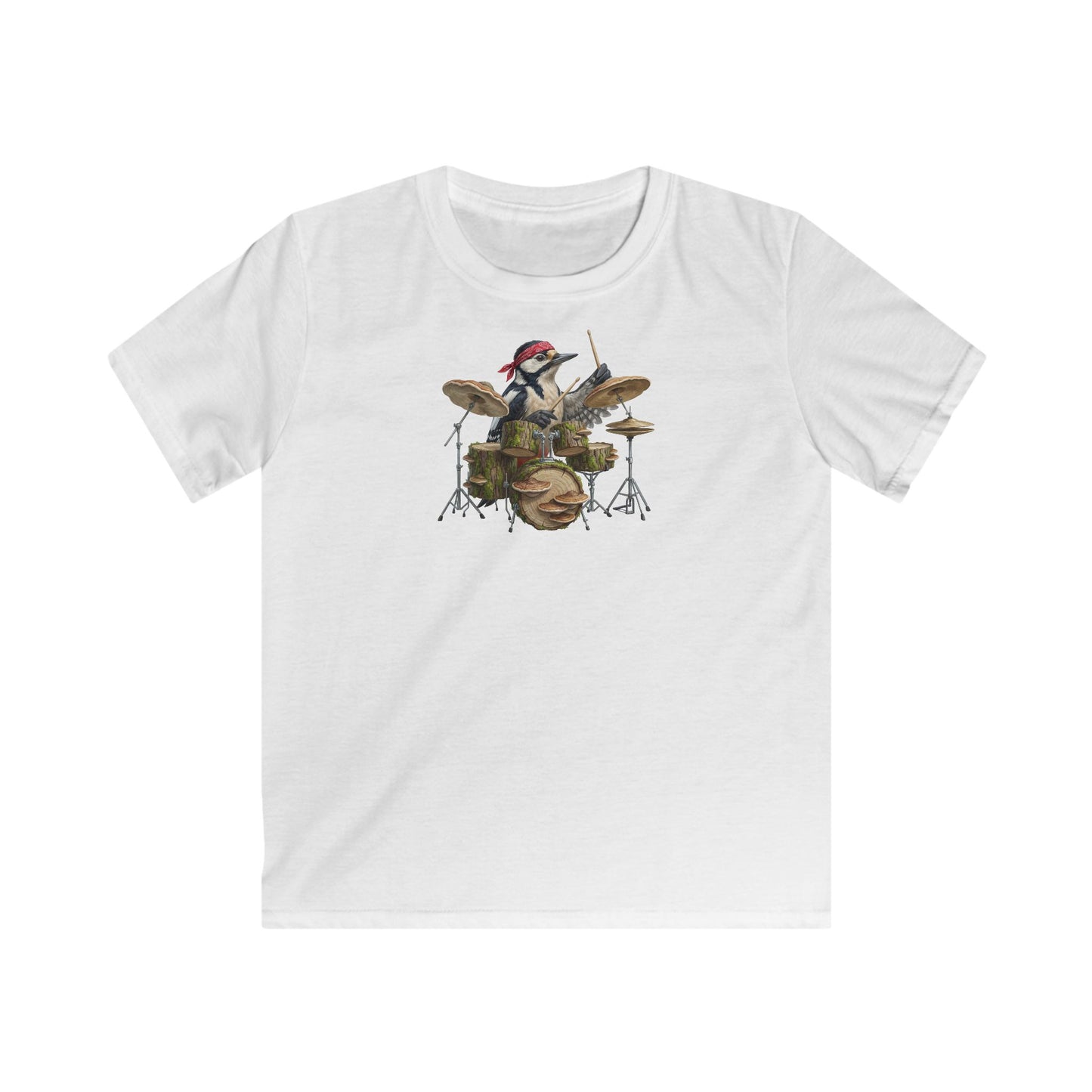 Specht Kinder T-Shirt – bird guitar, birthday shirt