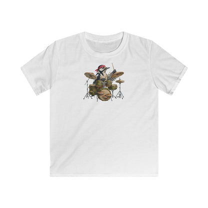 Specht Kinder T-Shirt – bird guitar, birthday shirt