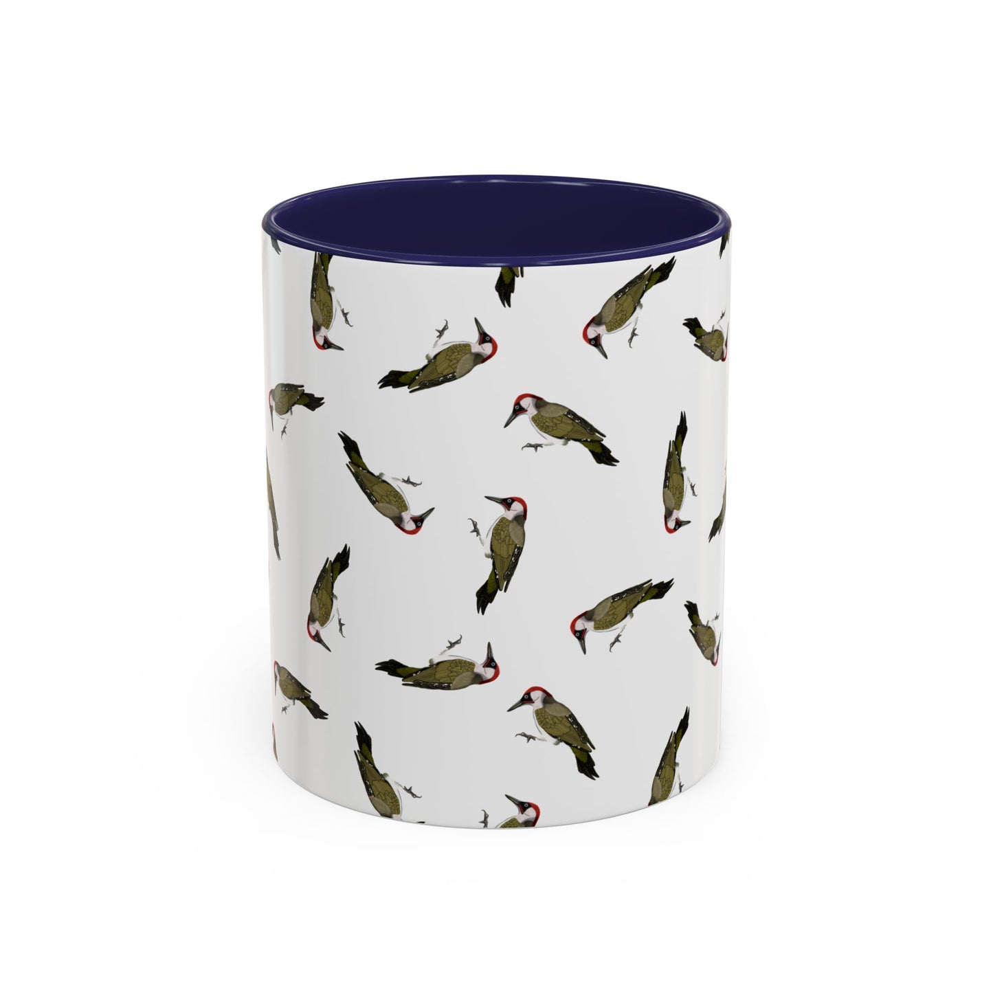 Grünspecht Tasse – Accent Coffee Mug, Birds Design