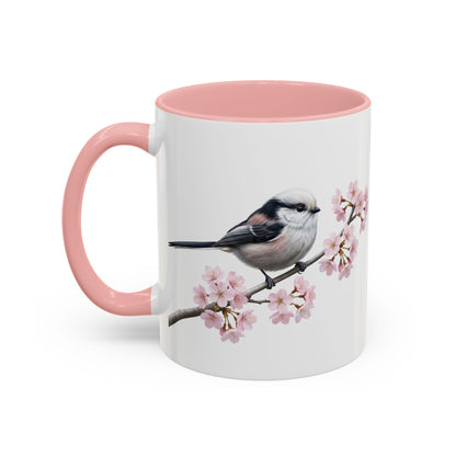 Schwanzmeise Tasse in Pink
