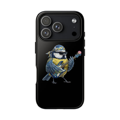 Bert Blumen-Gitarre Handyhülle (iPhone & Google Pixel) – Die Gartenvögel Band 2 Merch
