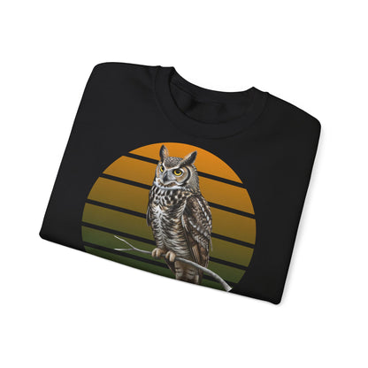 Uhu Eule Sweatshirt | Unisex Pullover für Vogelfreunde & Vogelbeobachter