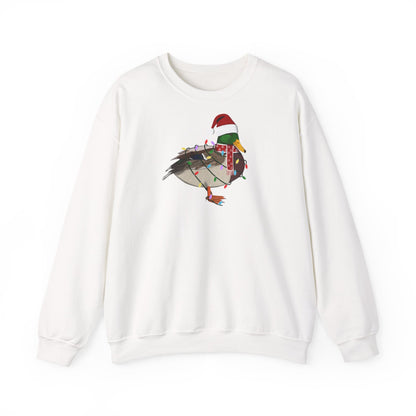 Ente Weihnachts-Sweatshirt | Unisex Vogel Sweater für Vogelfreunde & Vogelbeobachter