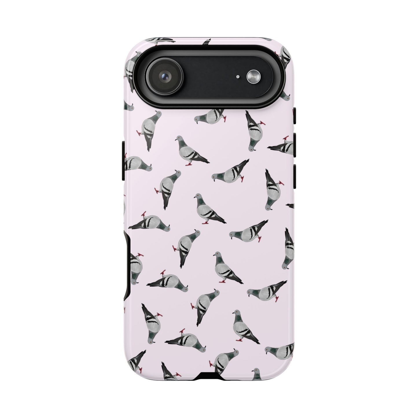 Taube Handyhülle in Rosa | Vogel-Motiv für iPhone & Google Pixel