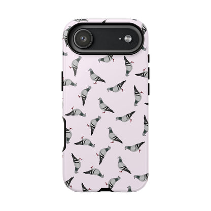 Taube Handyhülle in Rosa | Vogel-Motiv für iPhone & Google Pixel