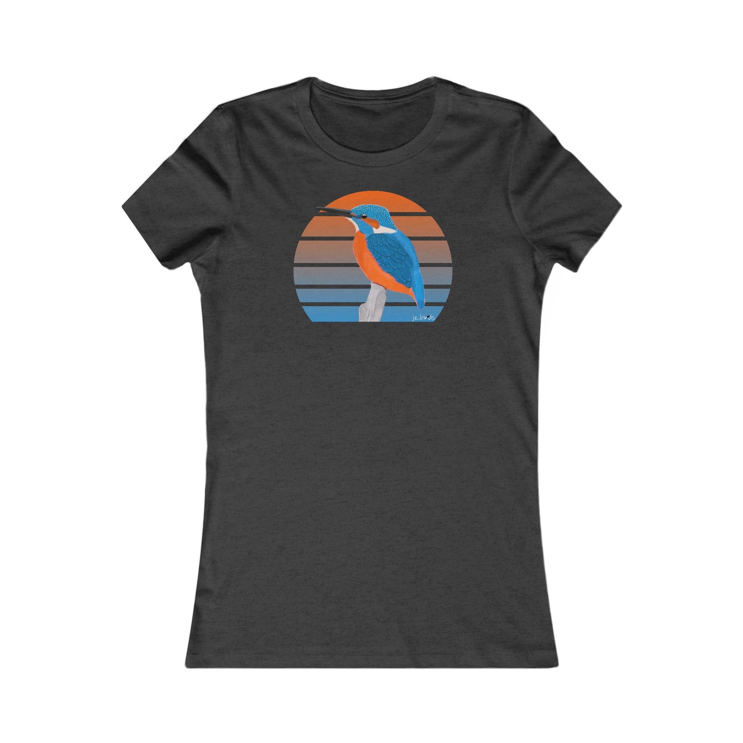 Eisvogel Vogel T-Shirt für Frauen Vogelfreunde und Vogelbeobachter