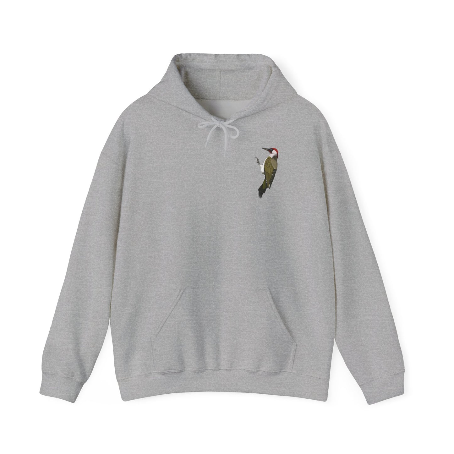 Grünspecht Hoodie - Vogel Kapuzenpullover für Vogelbeobachter & Naturliebhaber mit Vogelmotiv