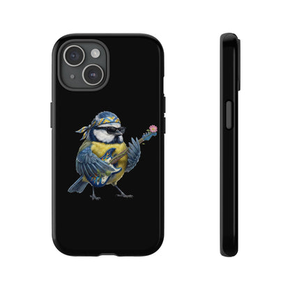 Bert Blumen-Gitarre Handyhülle (iPhone & Google Pixel) – Die Gartenvögel Band 2 Merch