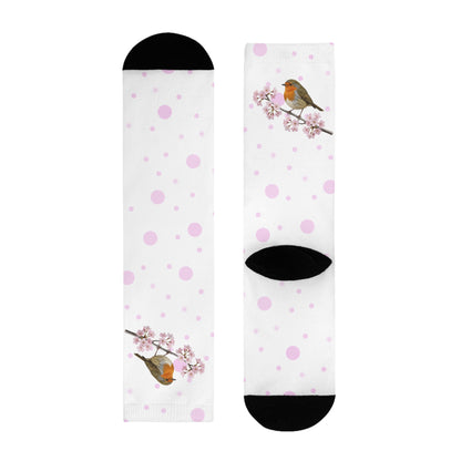 Rotkehlchen Socken – Accessories und All Over Print Stil