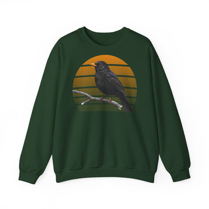 Amsel Sweatshirt | Unisex Vogel Pullover für Vogelfreunde & Vogelbeobachter