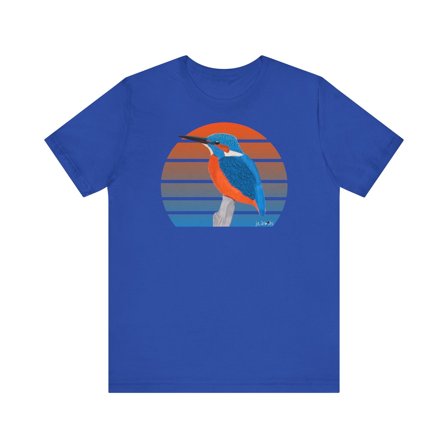 Eisvogel Vogel T-Shirt für Vogelfreunde und Vogelbeobachter