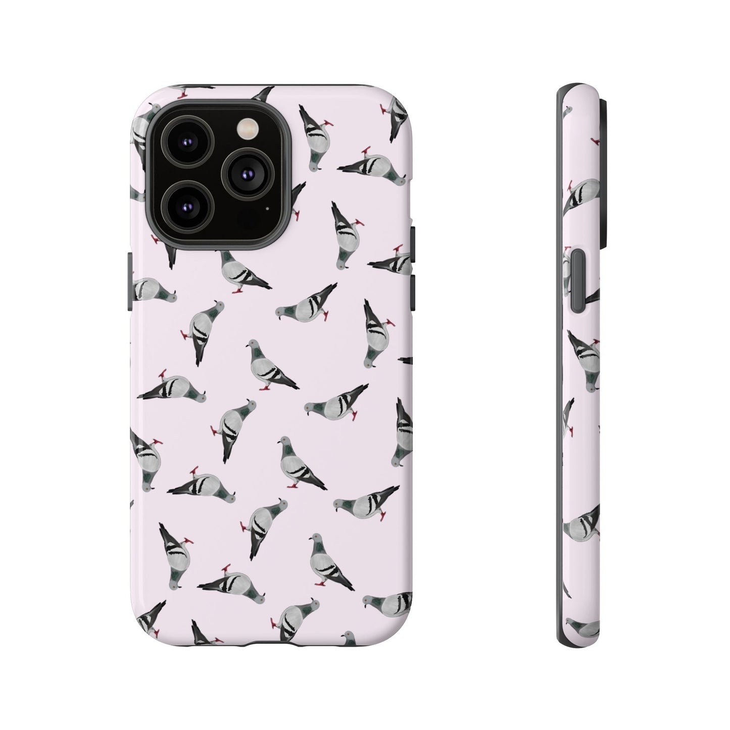 Taube Handyhülle in Rosa | Vogel-Motiv für iPhone & Google Pixel