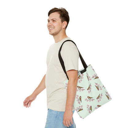 Stieglitz Tragetasche mit Accessories Hintergrund