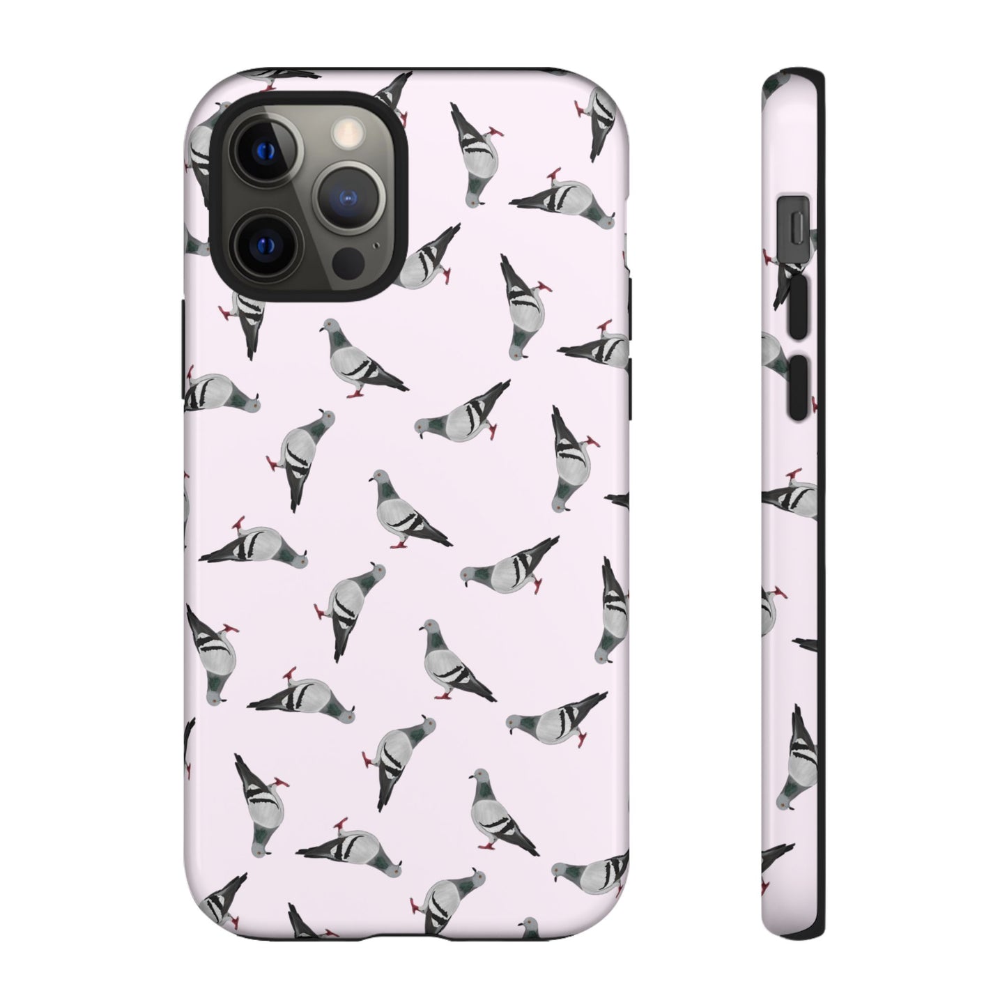 Taube Handyhülle – in Rosa | Vogel-Motiv für iPhone & Google Pixel