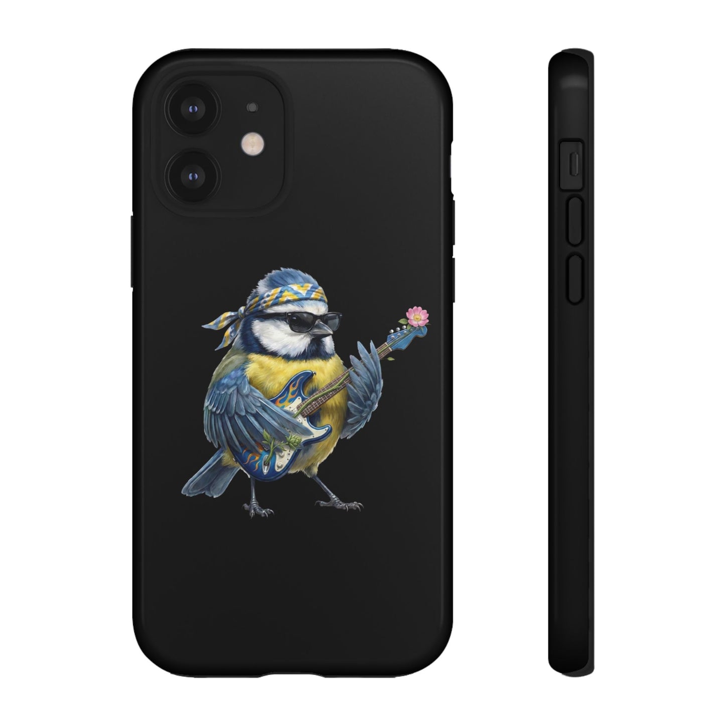 Bert Blumen-Gitarre Handyhülle – animal lover, bird phone