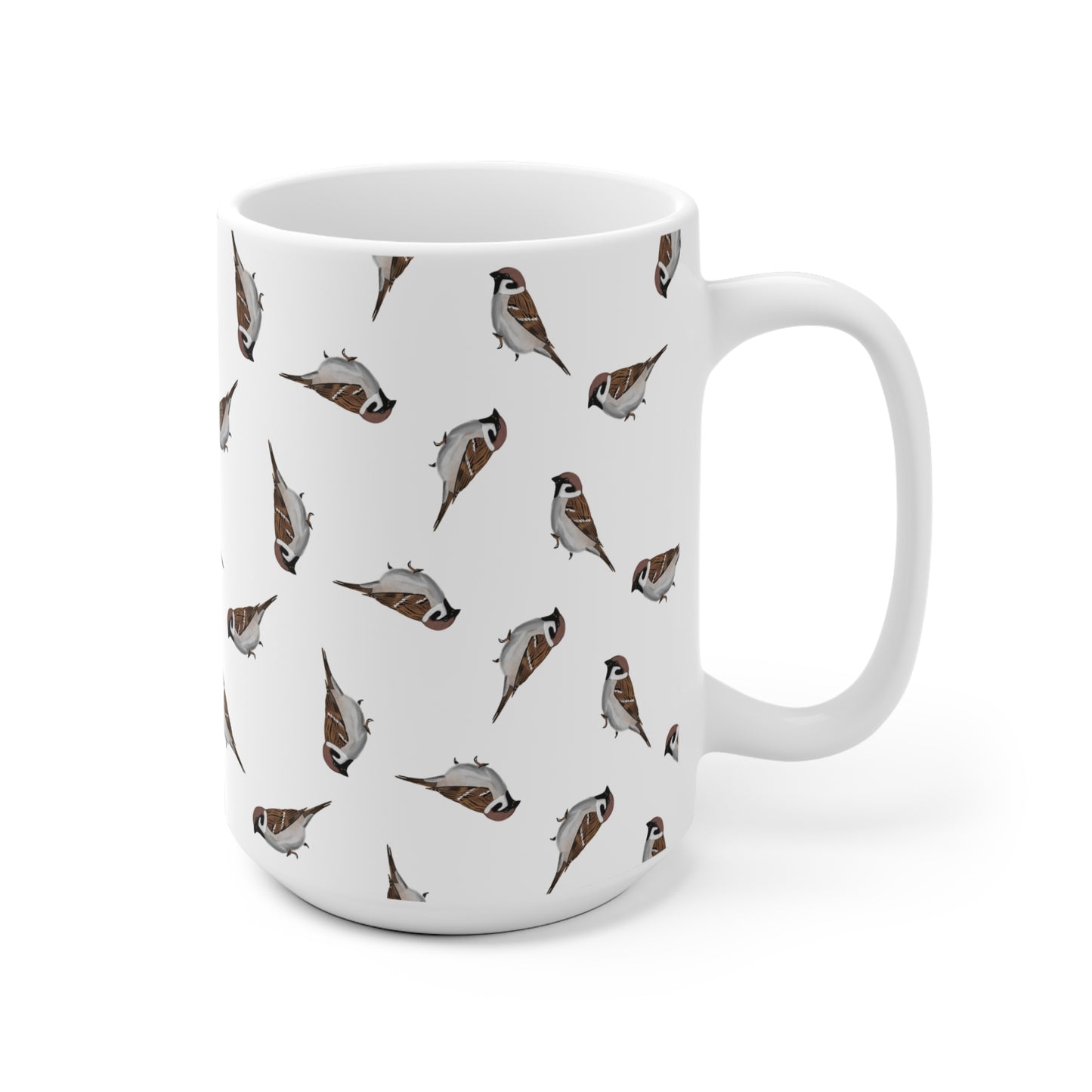 Sperling Tasse mit 11 oz Hintergrund