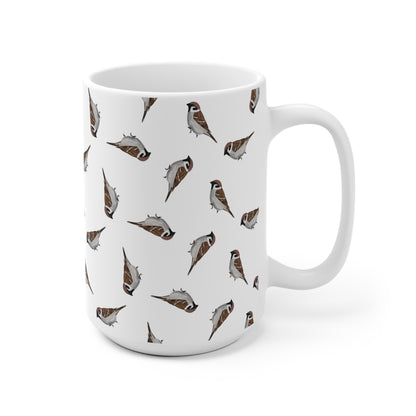 Sperling Tasse mit 11 oz Hintergrund