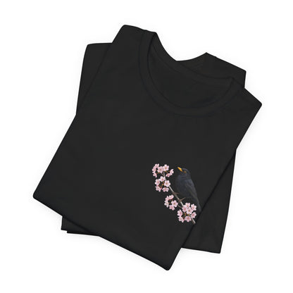 Amsel Vogel T-Shirt – bird graphic tee, watching gear