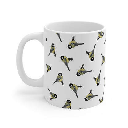 Kohlmeise Tasse – 11 oz und 11oz Stil