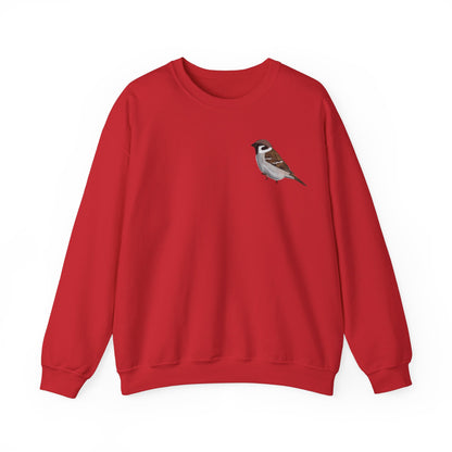 Feldsperling Vogel Sweatshirt für Naturfreunde und Vogelbeobachter