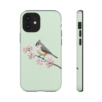 Meise Handyhülle mit animal lover Hintergrund