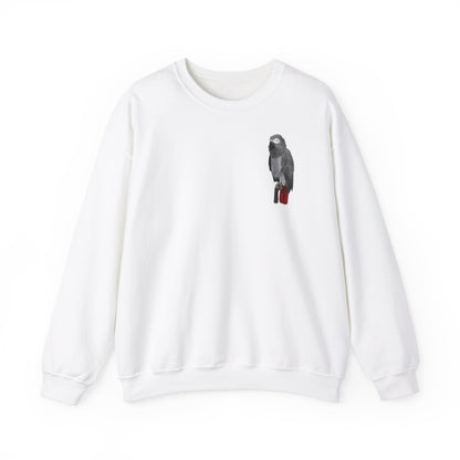 Graupapagei Vogel Sweatshirt für Naturfreunde und Vogelbeobachter