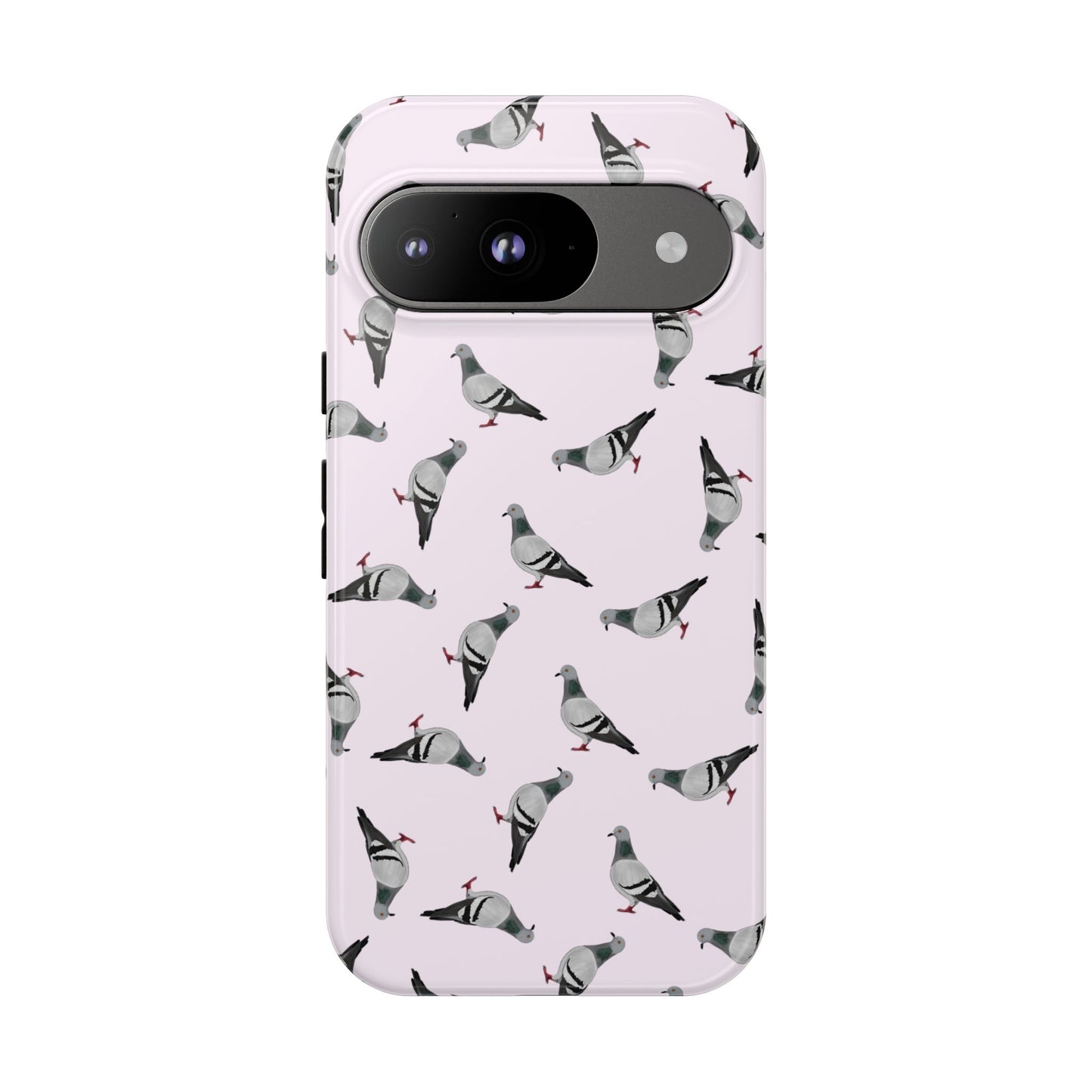 Taube Handyhülle in Rosa | Vogel-Motiv für iPhone & Google Pixel