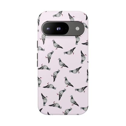 Taube Handyhülle in Rosa | Vogel-Motiv für iPhone & Google Pixel