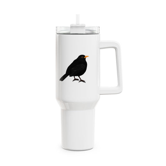 Amsel Thermo-Tumbler 40oz (1,2L) – Edelstahl Isolierbecher für Vogelbeobachter