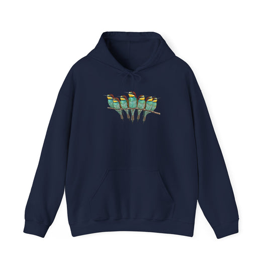 Bienenfresser Hoodie - Vogel Kapuzenpullover für Vogelbeobachter & Naturliebhaber mit Vogelmotiv