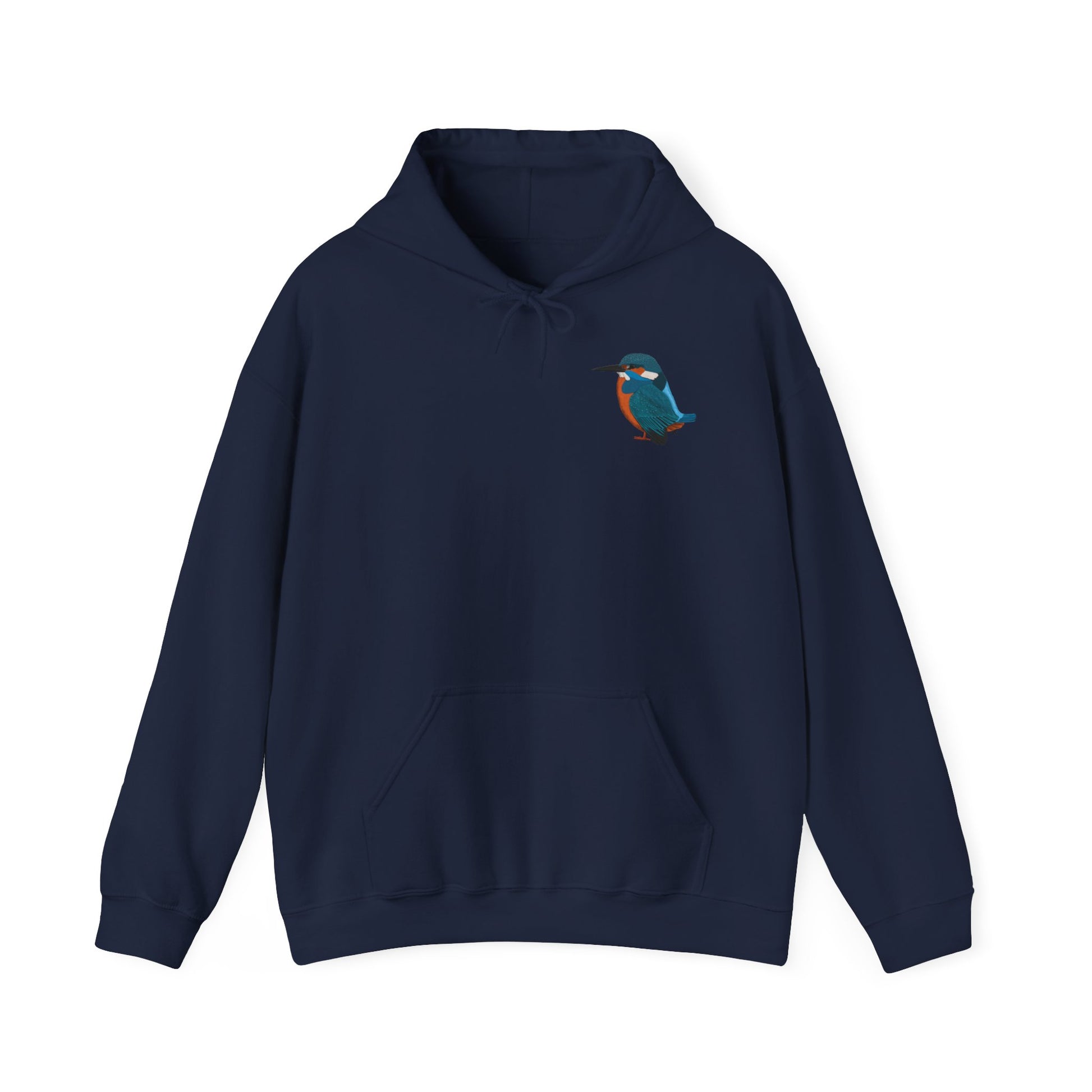 Eisvogel Hoodie - Vogel Kapuzenpullover für Vogelbeobachter & Naturliebhaber mit Vogelmotiv