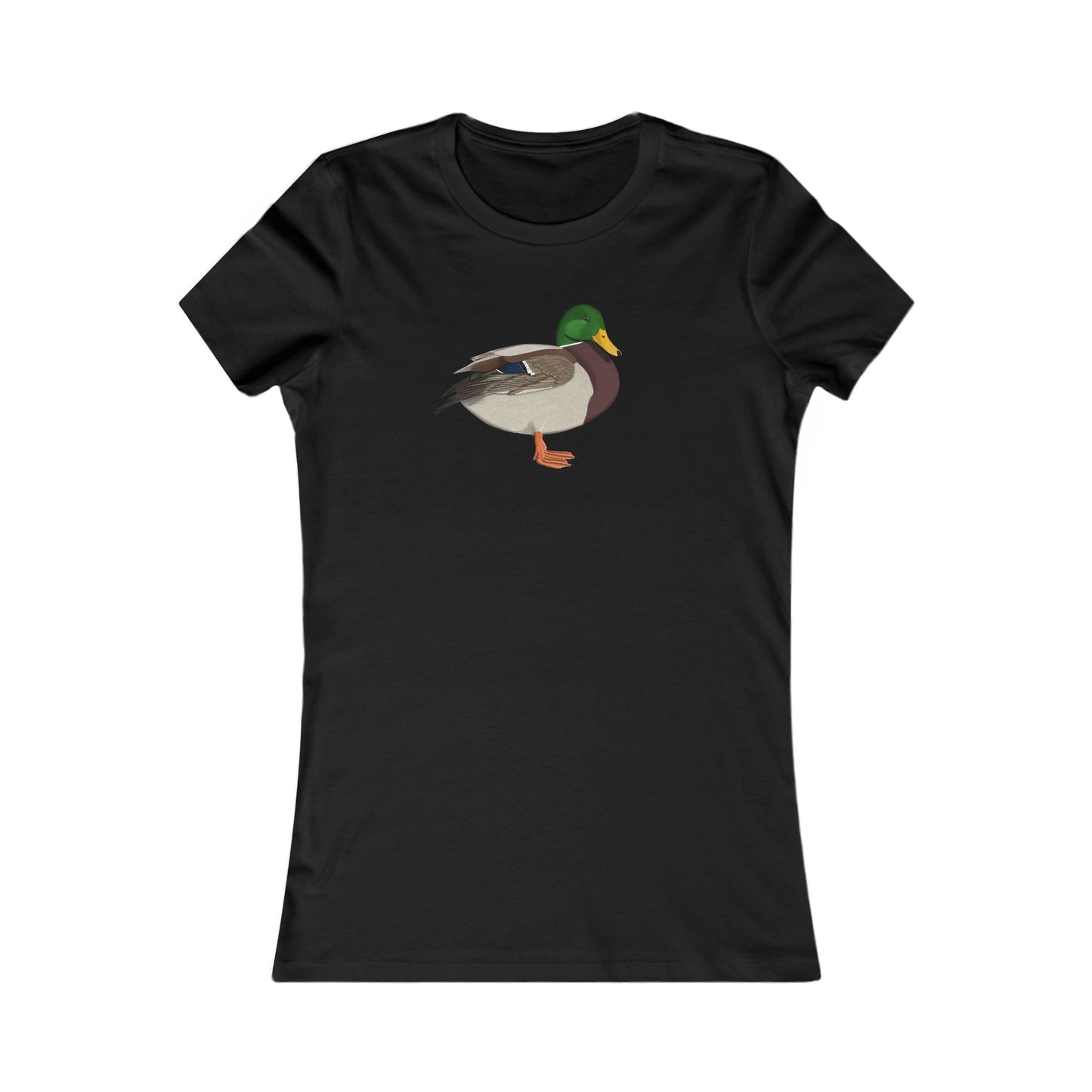 Ente Vogel T-Shirt für Frauen Vogelfreunde und Vogelbeobachter