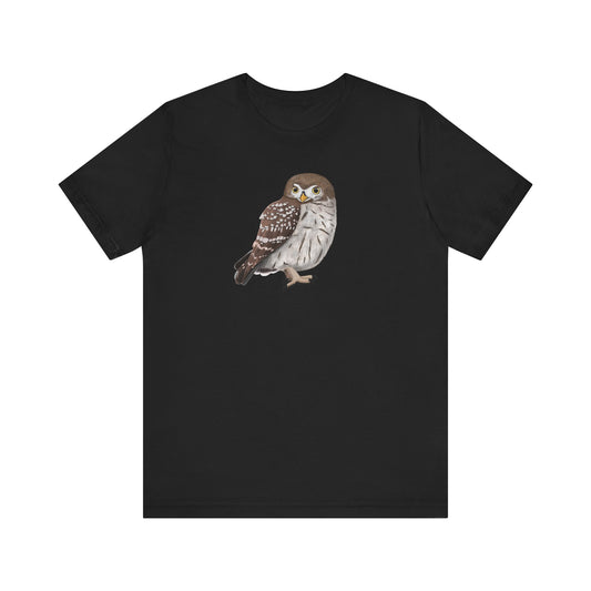 Eule Vogel T-Shirt für Vogelfreunde und Vogelbeobachter