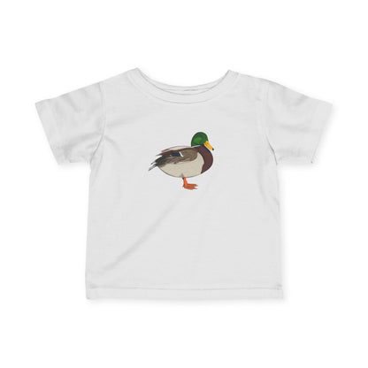 Süßes Ente Vogel Tiermotiv T-Shirt für Babys und Kleinkinder