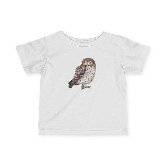 Süßes Eulen Vogel Tiermotiv T-Shirt für Babys und Kleinkinder