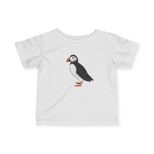 Süßes Papageitaucher Vogel Tiermotiv T-Shirt für Babys und Kleinkinder